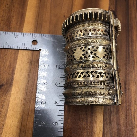 single Handmade Afghan Vintage Handcuff Bracele Boho Style Boho jewelry - Picture 8 of 9